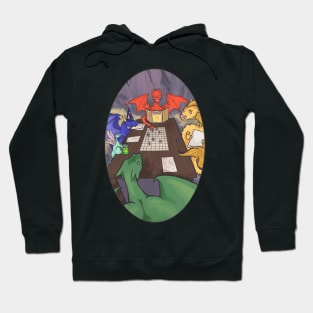 Dragons and Dungeons and Dragons Hoodie